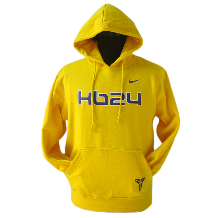  NBA Kobe Bryant Series KB24 Yellow Hoody